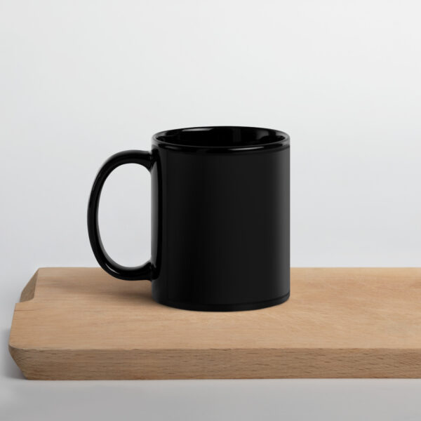 Black Glossy Mug - Image 2